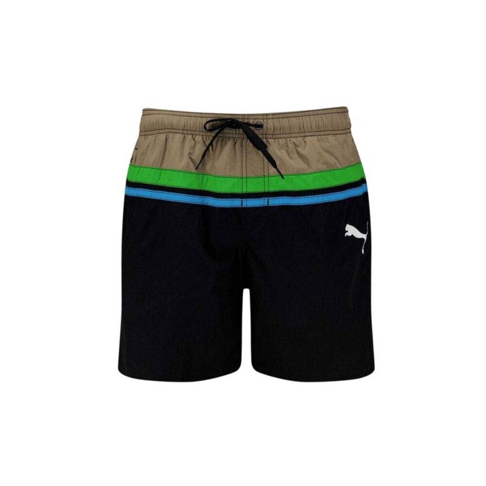 Puma Mens Heritage Swim Shorts / Beige/Navy